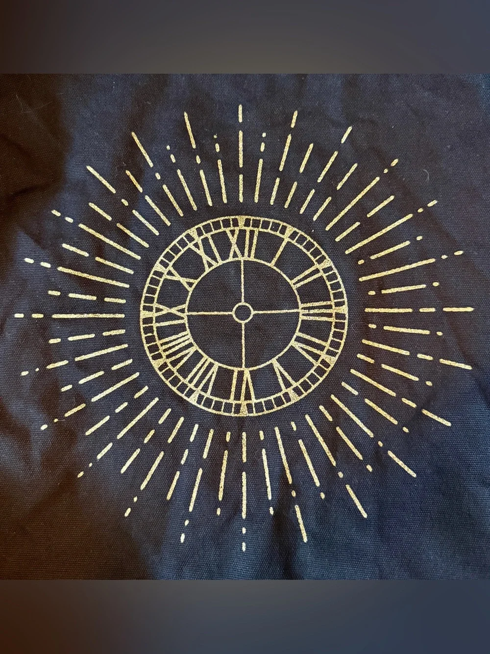 Harry Potter and the cursed child logo cotton tote Bag Black Retro Kidcore